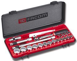 FACOM         SJ.430A             SOCKET SET, 3/8"DRV