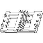 8 Pos SD/microSD Socket, RA, Thru-Hole, 2.54mm, 1A