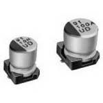 33uF 50V Aluminum Electrolytic Capacitor SMD 185mA 105°C