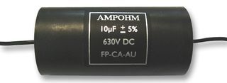 Cap 10uF 630V 5% Axial 85°C