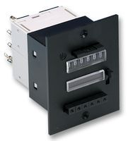 COUNTER, PRESET; No. of Digits / Alpha:5; Digit Height:4.5mm; Supply Voltage Min:21.6VDC; Supply Voltage Max:26.4VDC; Panel Cutout Height:51mm; Panel Cutout Width:51mm; Operating Temperature Min:0°C; Operating Temperature Max:45°C; SVHC:No SVHC (16-Jun-2014); Contact Configuration:SPDT; Contact Voltage AC Max:240VAC; Count Speed Max:20Hz; Counting Speed:20Hz; External Depth:77.5mm; External Length / Height:75mm; External Width:60mm; Operating Temperature Range:0°C to +45°C; Operating Voltage Tolerance +:10%; Power Consumption:4W; Supply Current:77.5A; Supply Voltage Range:21.6V DC to 26.4V DC; Supply Voltage V DC:24VDC; Switching Current AC Max:2A