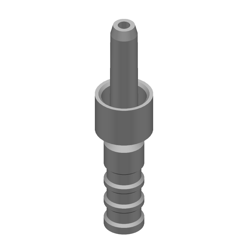 High Voltage Plug, Male, 20kV, 16AWG, Solder, Tin