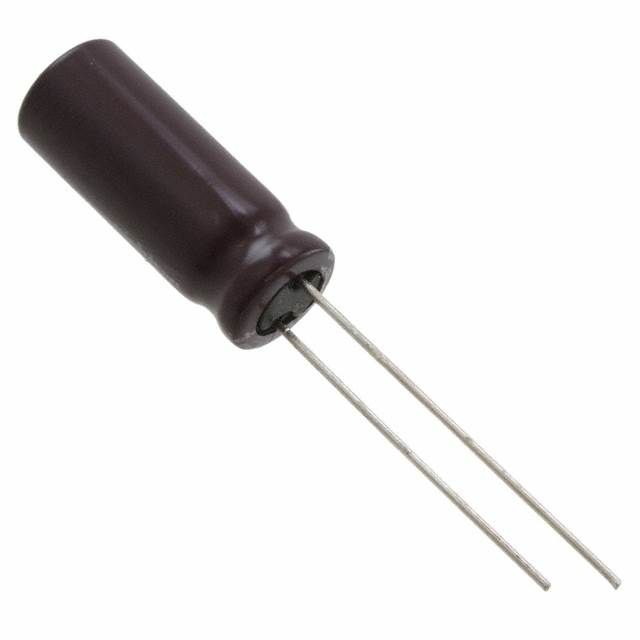 270uF 25V Aluminum Electrolytic Capacitor, Radial, 8x20mm, 560mA