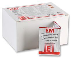 ELECTROLUBE         EWI100             Cleaner, Isopropanol, Fibre Optic Connections, Electrical, Electronic Components, Wipe
