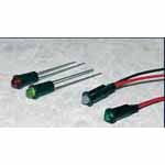 Bi-Color LED Panel Mount Indicator Green/Red 565nm/630nm 20mA 2V