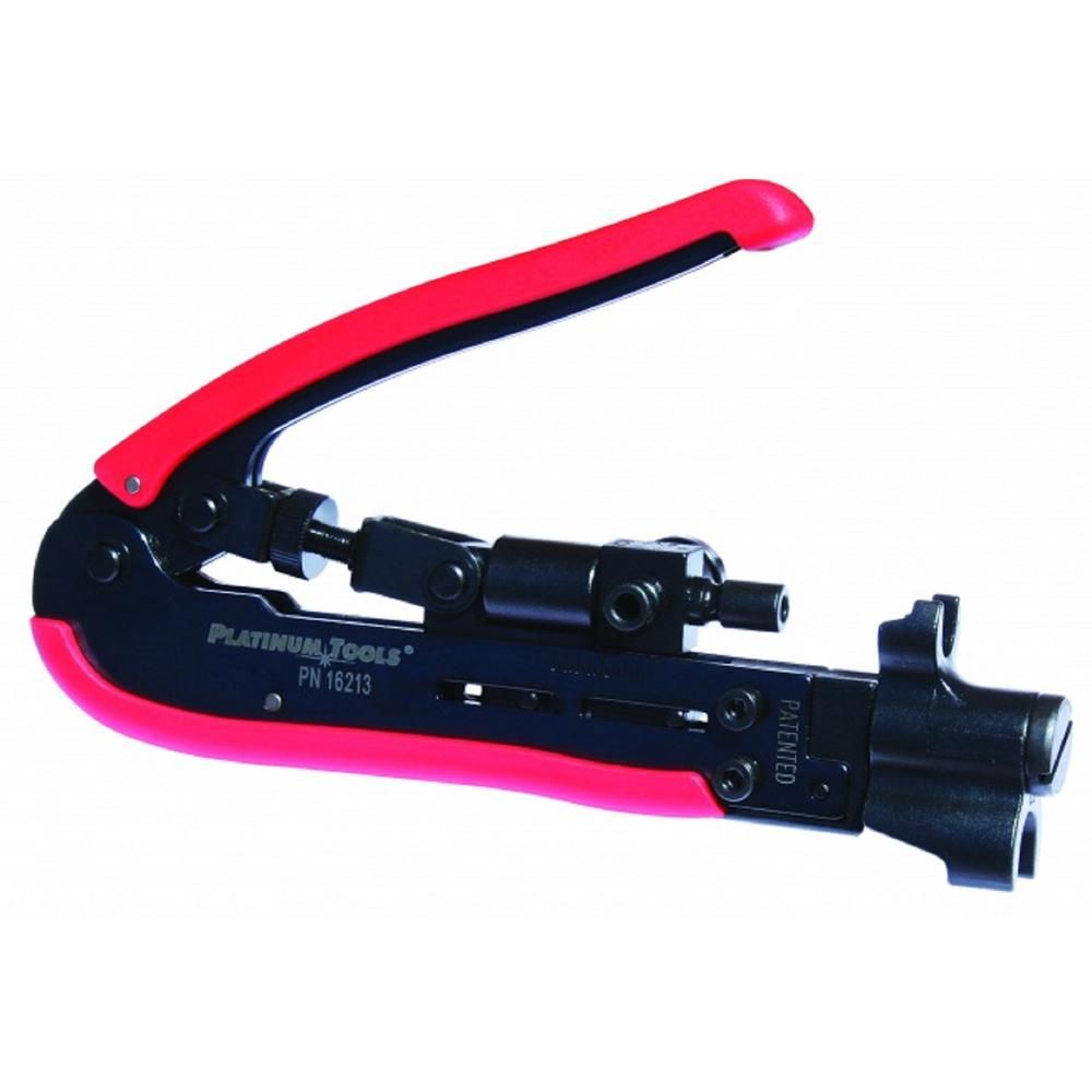 TOOL,COMPRESSION CRIMP,COAX PRO,CATV/CCTV,F/BNC/RCA/RT.ANG