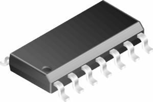 6-Bit Buffer IC, Open Drain, 5.5V, SOIC, CMOS