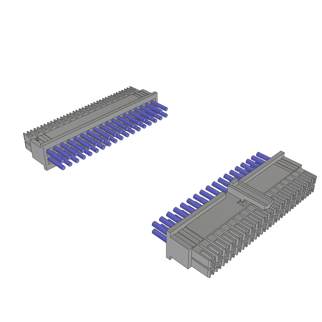 Cable Assembly AC Power 0.609m Power to Power 36 to 36 POS SKT-SKT Crimp-Crimp 24AWG