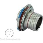 Conn Circular PIN 3 POS Crimp ST Jam Nut 3 Terminal 1 Port