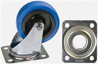 Tente Swivel Plate Castor 3470UFR125P63BLUE, 250kg