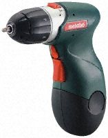 Metabo Cordless Screwdriver, 4.8V, 0  200 / 0  600rpm, Euro Plug