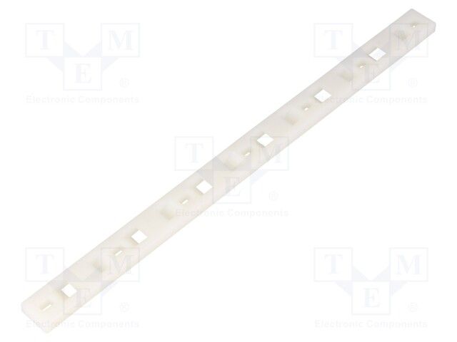 Cable Ties, Clip Tie Polyamide 6/6 Natural 6mm