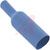 Tubing,  shrink;  1/4";  Blue Polyolefin;  2:1 Ratio;  25 (4 ft) pcs