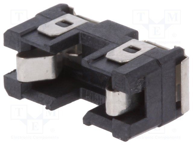 Illuminated Fuse Holder, 5A 125VAC, SMD/SMT, Thermoplastic