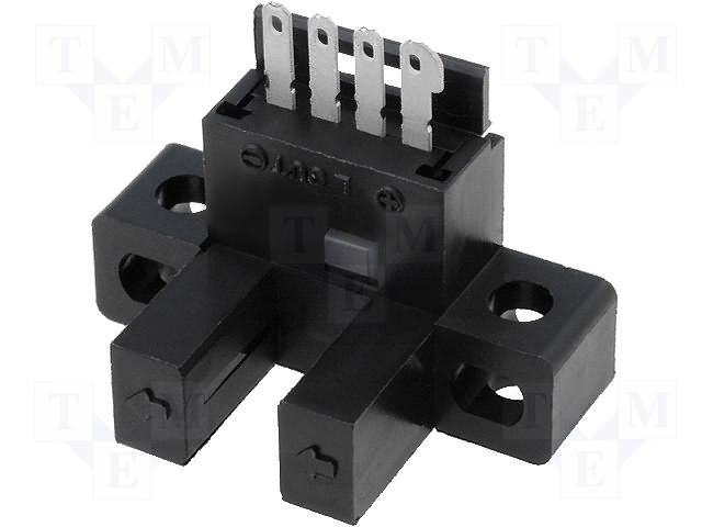 Photoelectric Sensor, Thru-Beam, NPN, 5mm, 24VDC