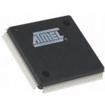 ATMEL         AT91SAM9XE512-QU            32 Bit Microcontroller, ARM9, 180 MHz, 512 KB, 32 KB, 208 Pins, QFP