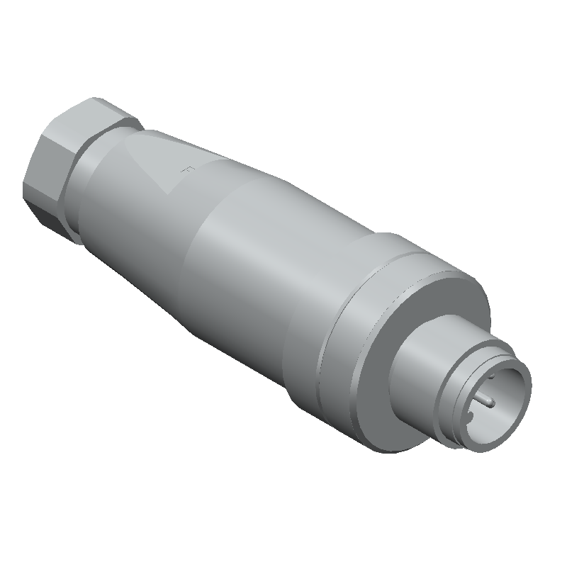 5 Pos M5 Sensor Actuator, Screw Term, Cable Mount, IP67