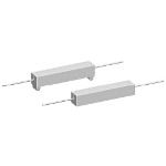 1 Ohm 10W Wirewound Resistor, Through-Hole, Axial