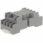 4PDT Relay Socket, 5A, 240V, DIN Rail Mount, Screw Terminals