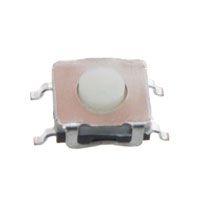 Keypad Switch, 1 Switches, SPST, Momentary-tactile, 0.05A, 12VDC, 1.86N, Solder Terminal, Surface Mount-straight