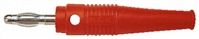 HCK, Red 4mm Banana Plug, Nickel Plated, 30 V ac, 60 V dc, 32A