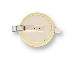 Rechargeable Battery, Button Cell, Single Cell, 3 V, Lithium Manganese Dioxide, 65 mAh, 2032