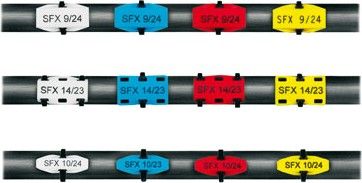 Cable Markers Printable Polyamide 6/6 White