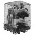 DPDT Latching Relay, 10A 28VDC, 120VAC Coil, Socket Mount