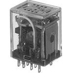 100VDC Power Relay DPDT 7A Plug-In