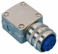 Jaeger 4 Way Cable Mount Connector Plug, Socket Contacts, MIL-DTL-5015