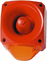 Red User Recordable / Pre-recorded Voice Sounder , 110dB , 110 V ac, 230 V ac