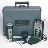 SOUND LEVEL METER, 40 to 140DB; Sound Level Min:40dB; Sound Level Max:140dB; Accuracy dB:-; Resolution (db):-; Operating Temperature Min:-10 C; Operating Temperature Max:50 C; Product Range:-; External Depth:47mm; External Width:77mm;RoHS Compliant: No