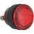 Waterproof LED Indicator; Red; Low Brightness; 24 VDC; 2200 cd/m