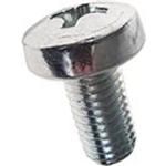Screw Machine Pan-HD Phillips M3 X 0.5-THD 4mm-LG Steel 4.8 Zinc Plated Blue