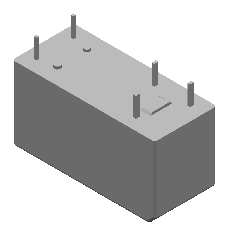 12A 250VAC SPDT General Purpose Relay, 12VDC Coil