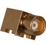 RF MCX Connector, Female, Right Angle, 6GHz, 50R, Gold