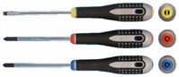 Bahco 60 mm Alloy Steel Ergonomic Screwdriver, Phillips PH0 Tip, Bi-material
