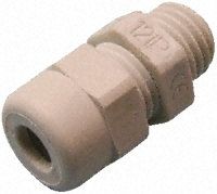 SIB M40 Grey PA 6 Cable Gland With Locknut, 18 32mm Cable Dia Range, IP68