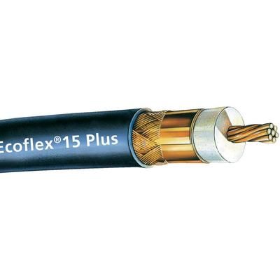 Coax Outside diameter: 14.60 mm Ecoflex®15 Plus 50 Ω 90 dB Black SSB 6043 Sold per metre