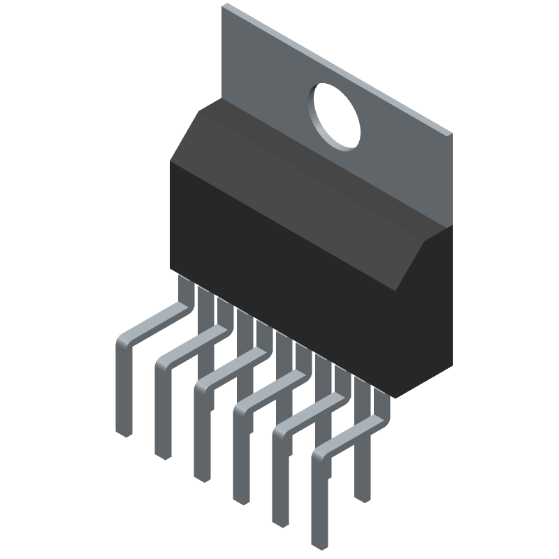 40 W + 40 W stereo amplifier with mute and standby