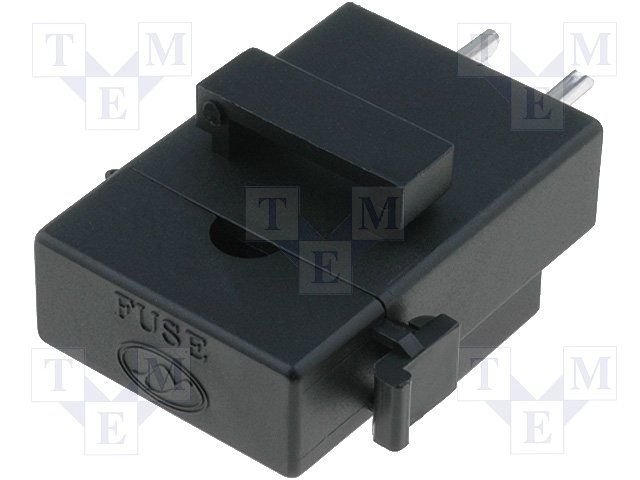 Illuminated Fuse Holder, 20A, 500V, PCB Mount, ATO/ATC