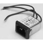 Cable Assembly Wire Lead 0.12m 3 POS Filtered Power M