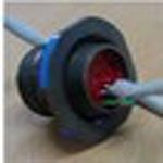 RJF Circular Connector, 8P8C, Female, Straight, IP68, Nickel Plating