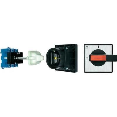 Isolator switch + door interlock 63 A 1 x 90 ° Black Kraus & Naimer KG64B T103/12 VE 1 pc(s)
