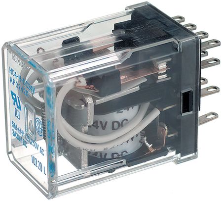 120VAC 5A 4PDT Plug-In Power Relay