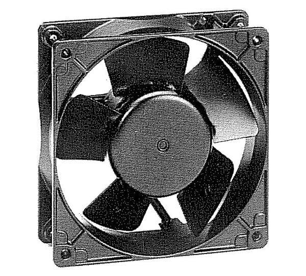24VDC 119mm Axial Fan, 4400RPM, 140CFM, Ball Bearing