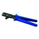 Crimper Tool, 20AWG Wire Mount, 202mm L, Black/Blue