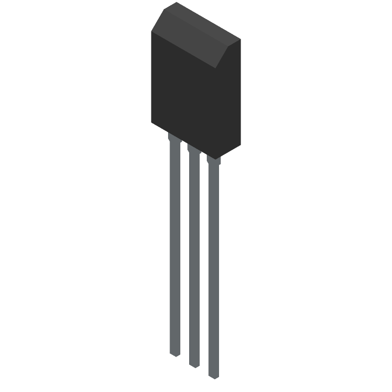 NPN Darlington BJT, 45V, 4A, TO-225 Power Transistor