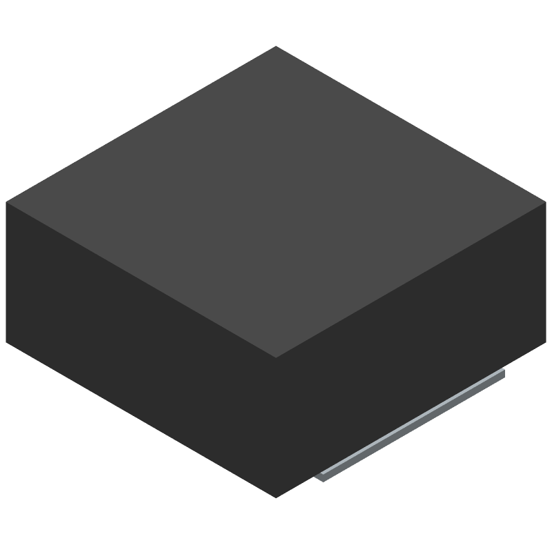 1uH 2.45A Ferrite Shielded SM Inductor 1515