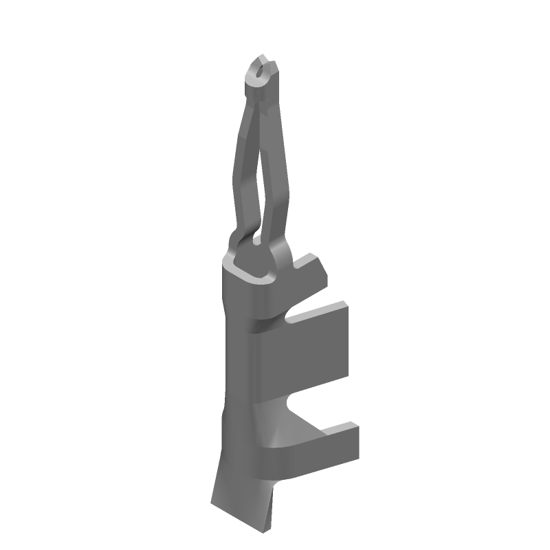 Female Signal Crimp Connector, Brass/Tin, 22-26AWG, Straight